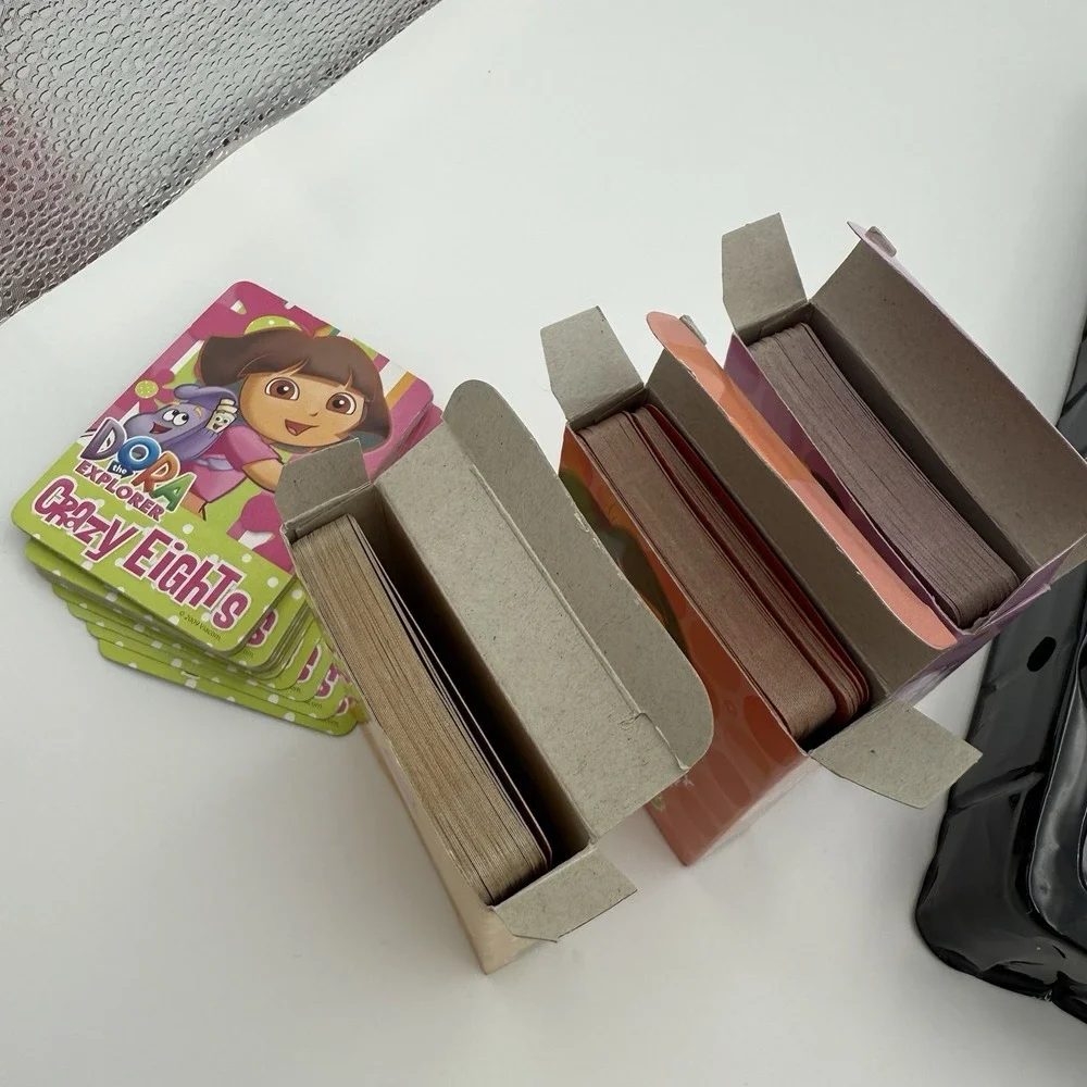 Vintage 2006 Cardinal NICK JR. Dora The Explorer‎ Game Set 10 Games Girl Gift